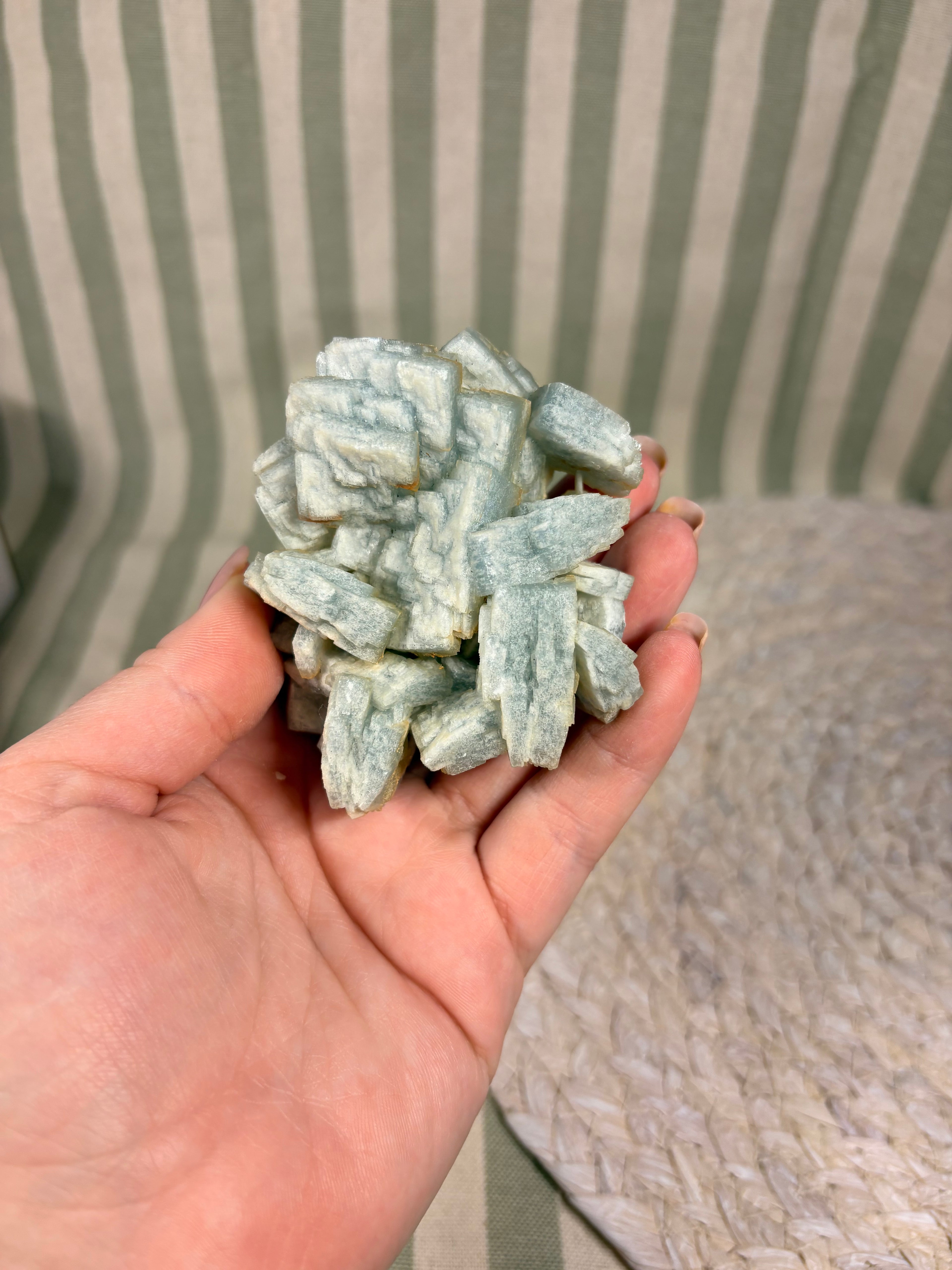 Blue baryte