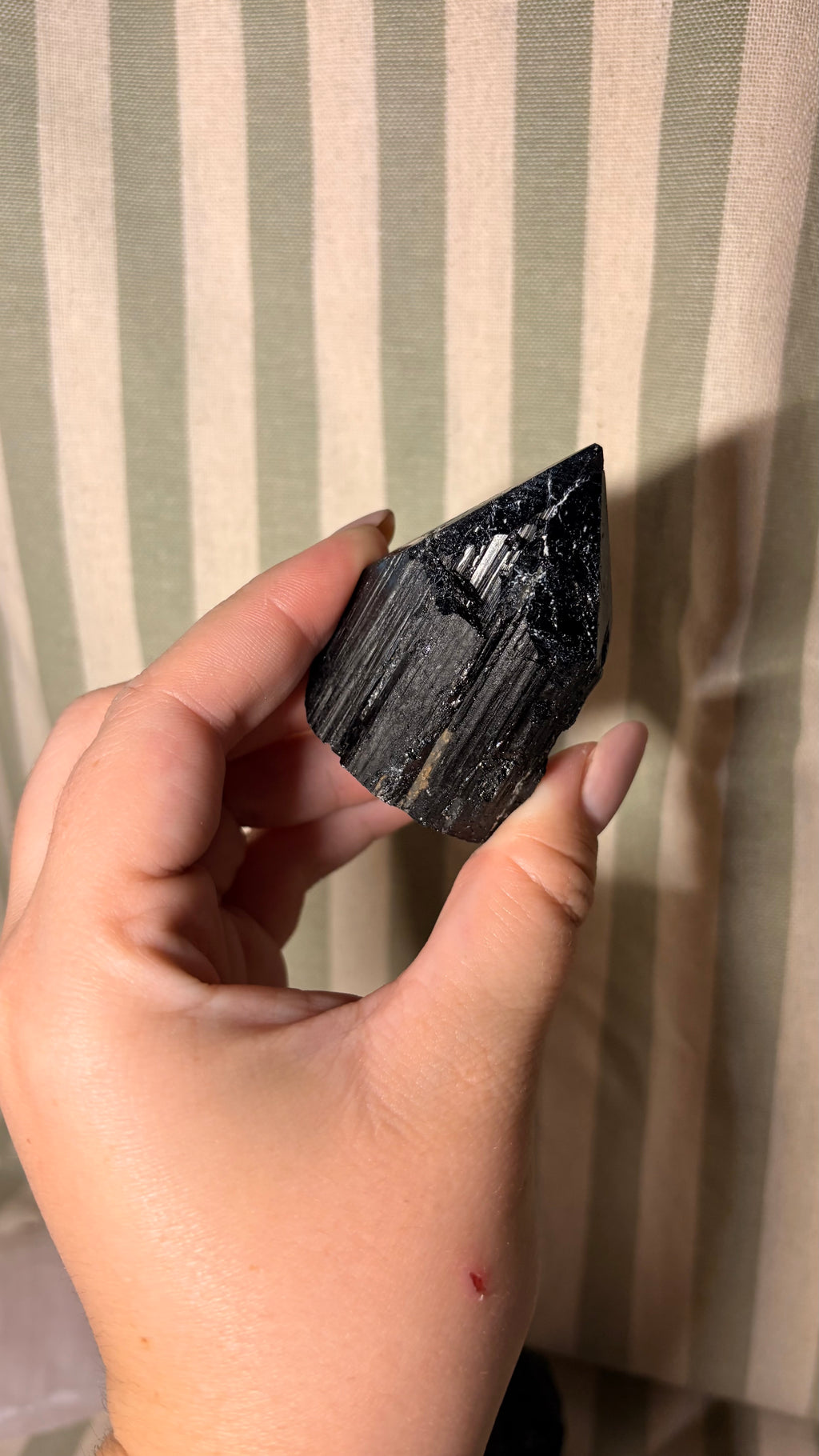 Black Tourmaline Points