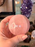 Rose quartz sphere