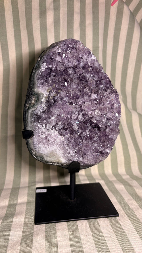 Amethyst on stand