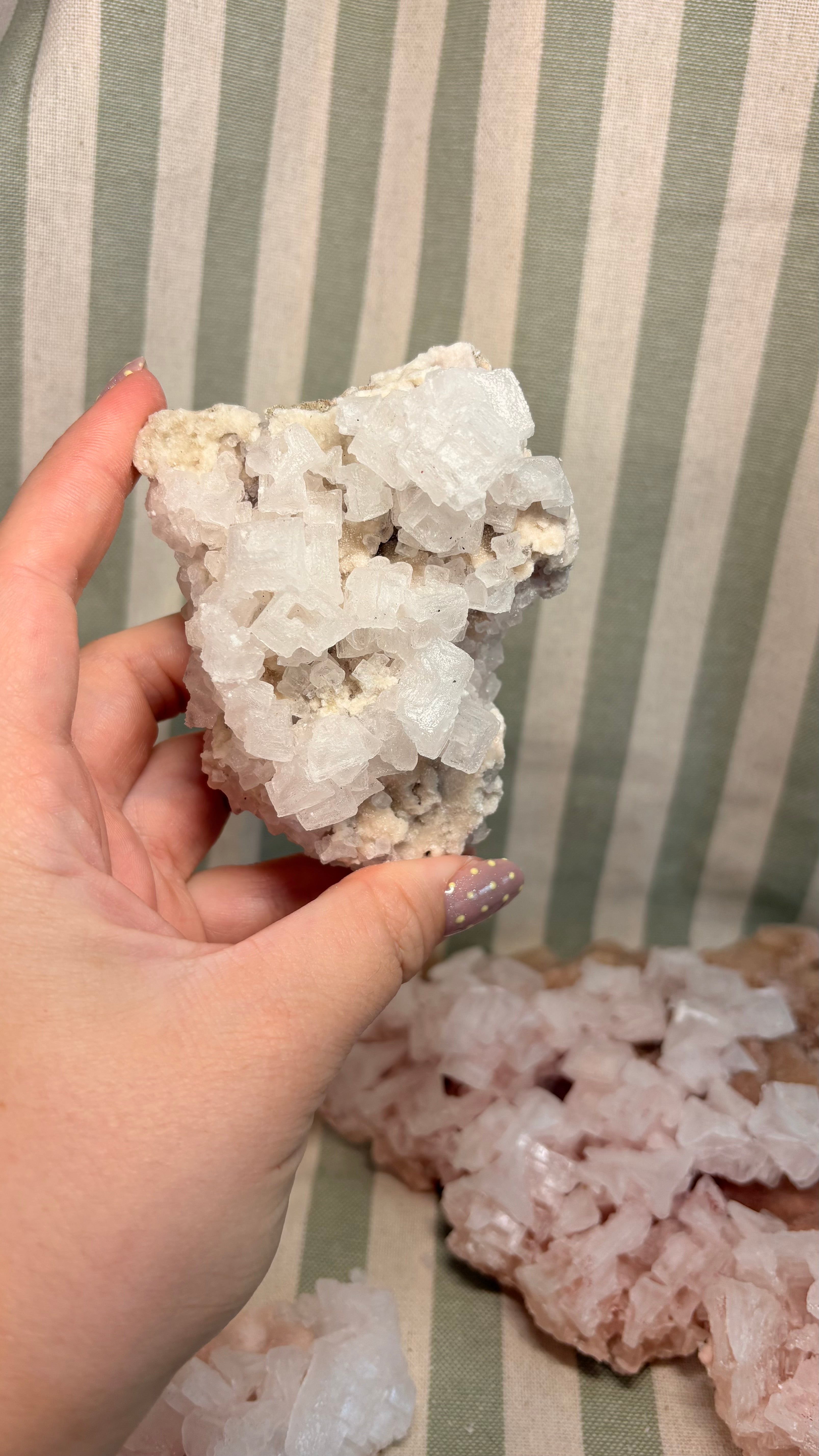 Pink halite