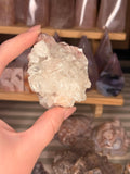 Apophyllite on matrix from India