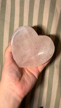 Rose quartz heart dish