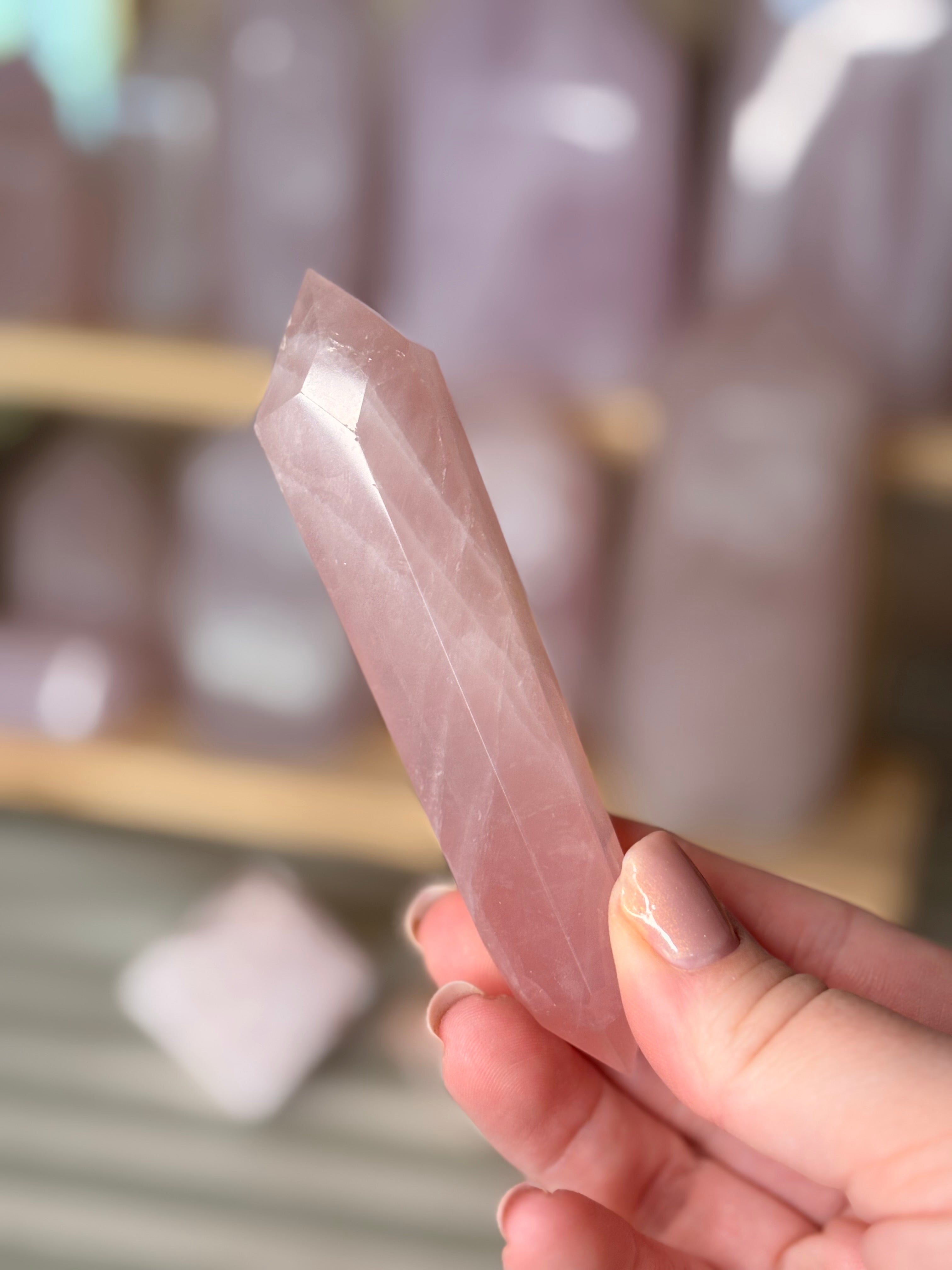 Rose quartz dt - randomly picked