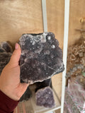 Collectors flower Amethyst cut base
