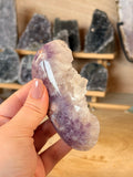 Pink amethyst free form