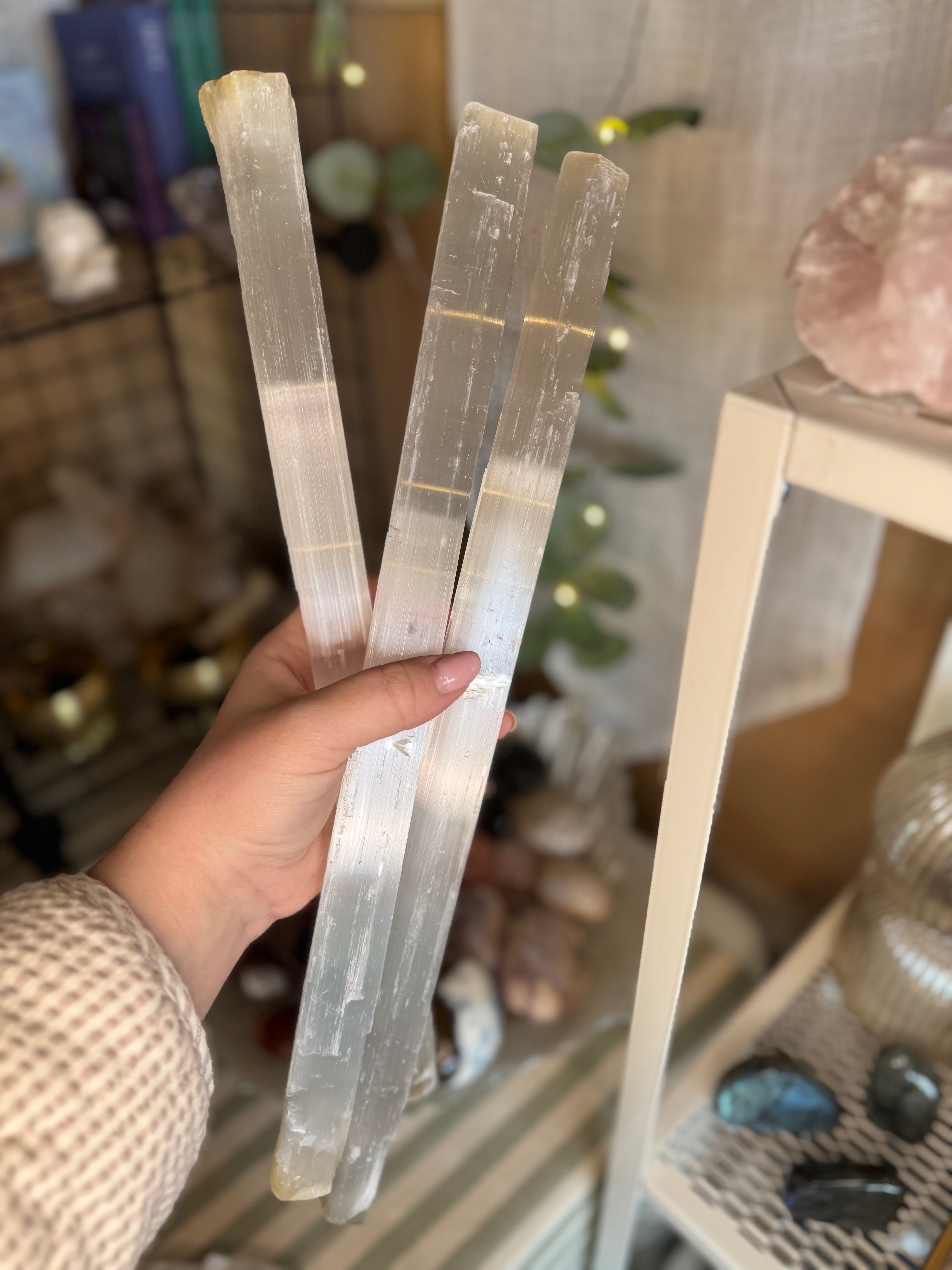 Selenite sticks