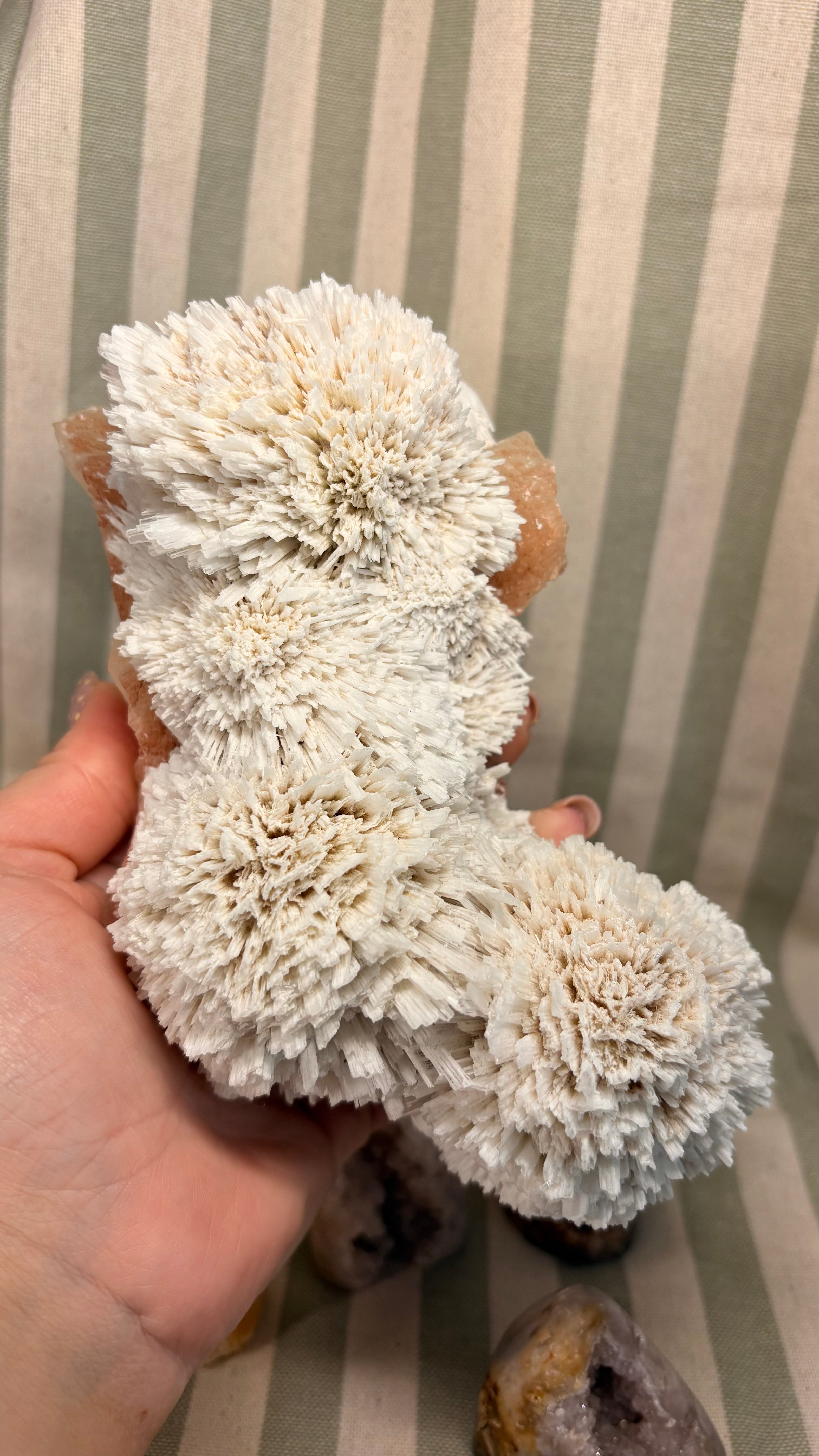 scolecite on stilbite
