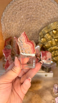 Raw Rhodochrosite Slab Slice - 28g