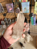 Clear quartz point