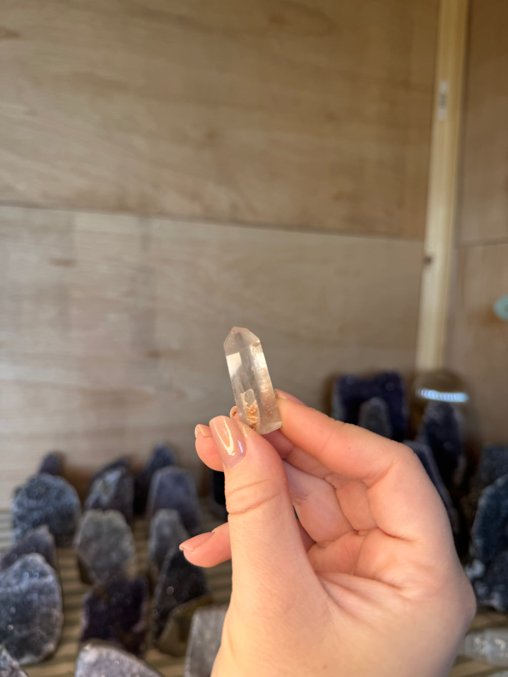 Phantom quartz points