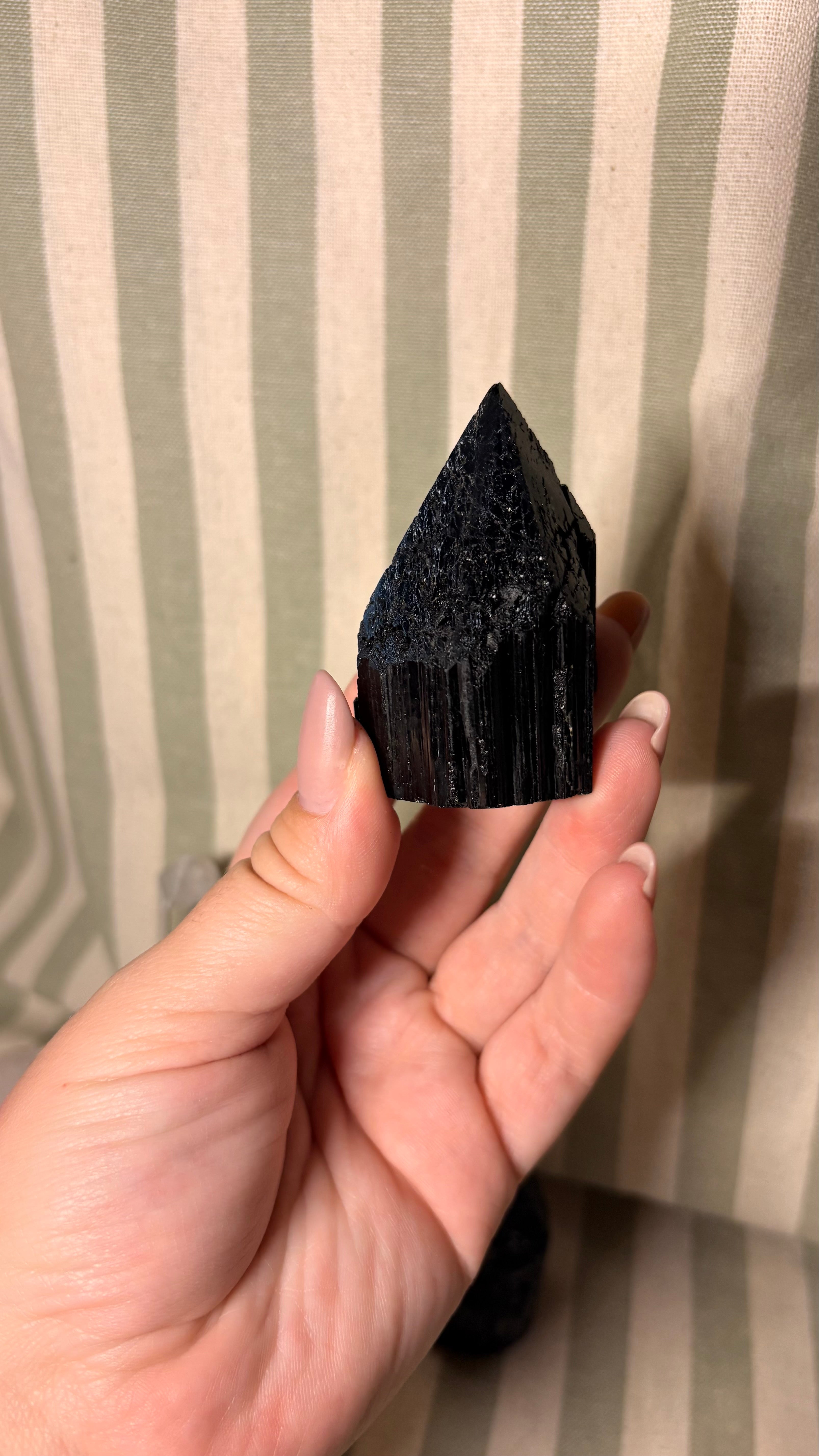 Black Tourmaline Points