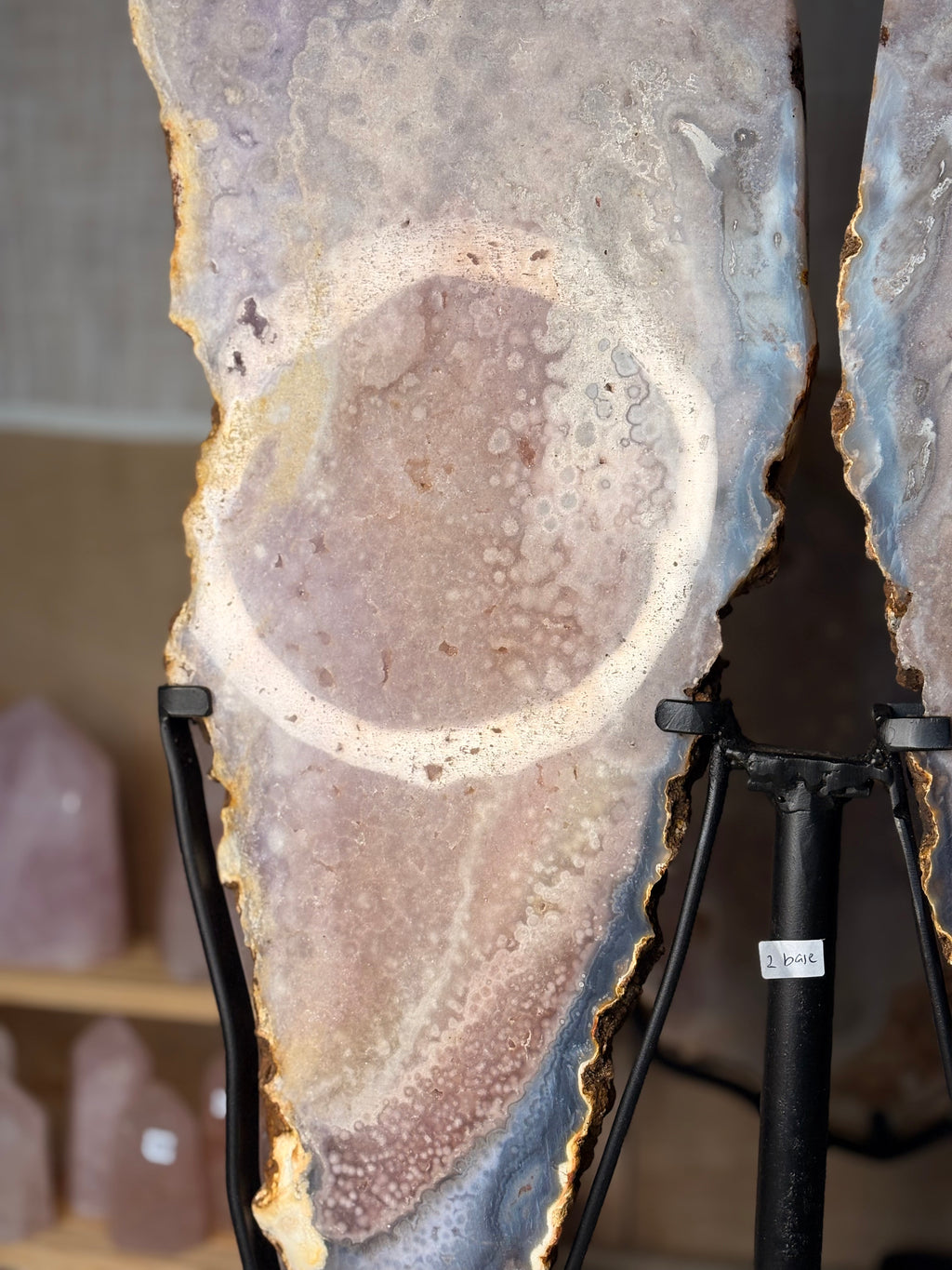 Pink amethyst wings