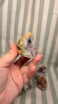 Pink amethyst free from
