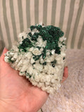 Quartz x malachite