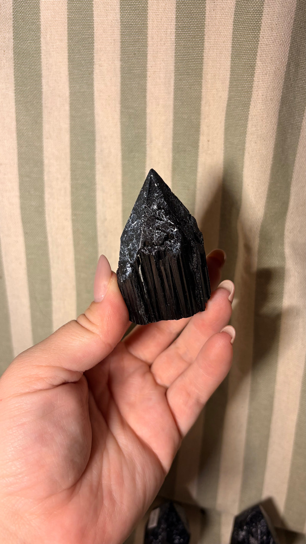 Black Tourmaline Points