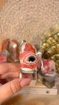 Raw Rhodochrosite Slab Slice - 29g