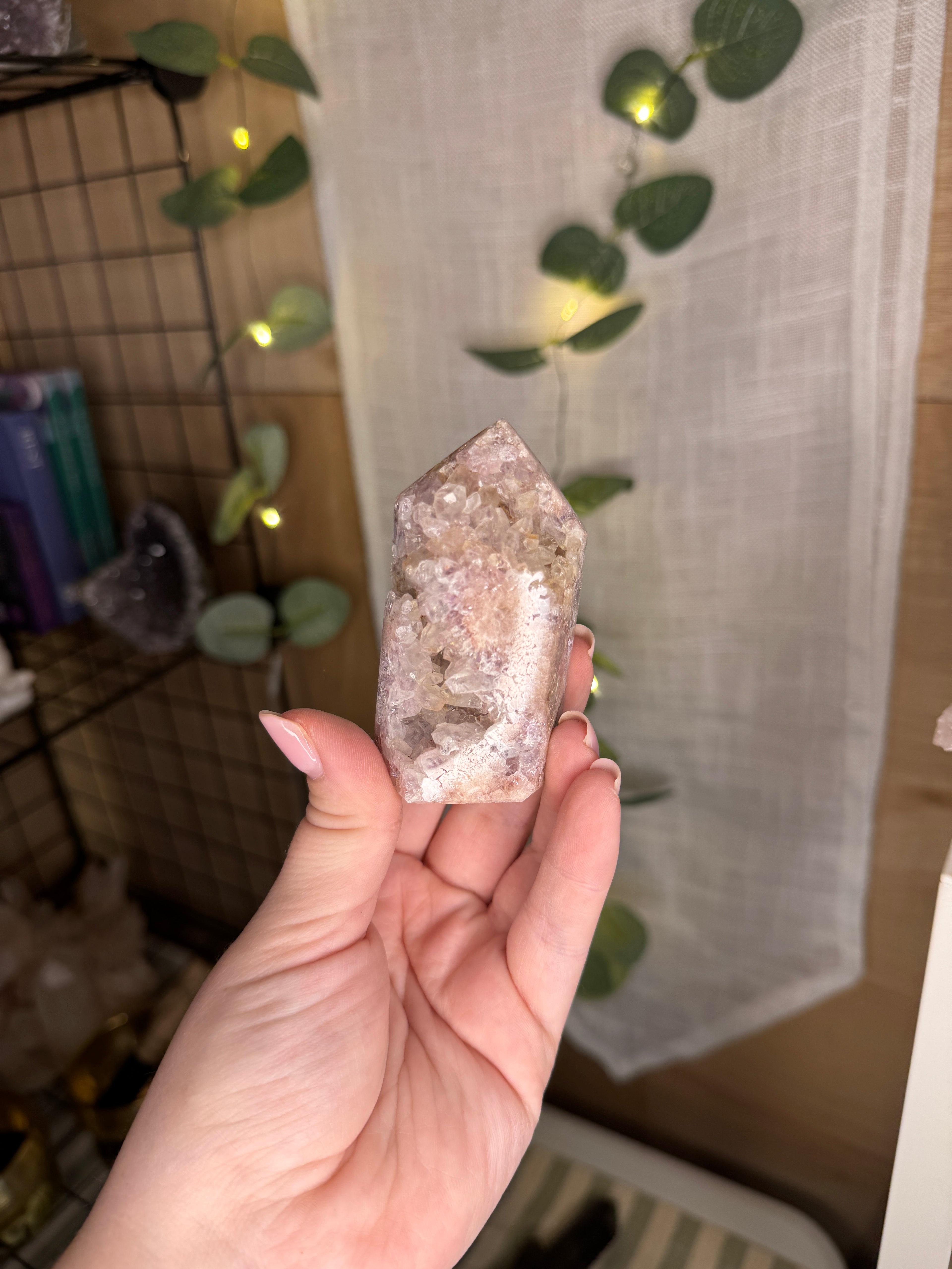 Pink amethyst tower 3