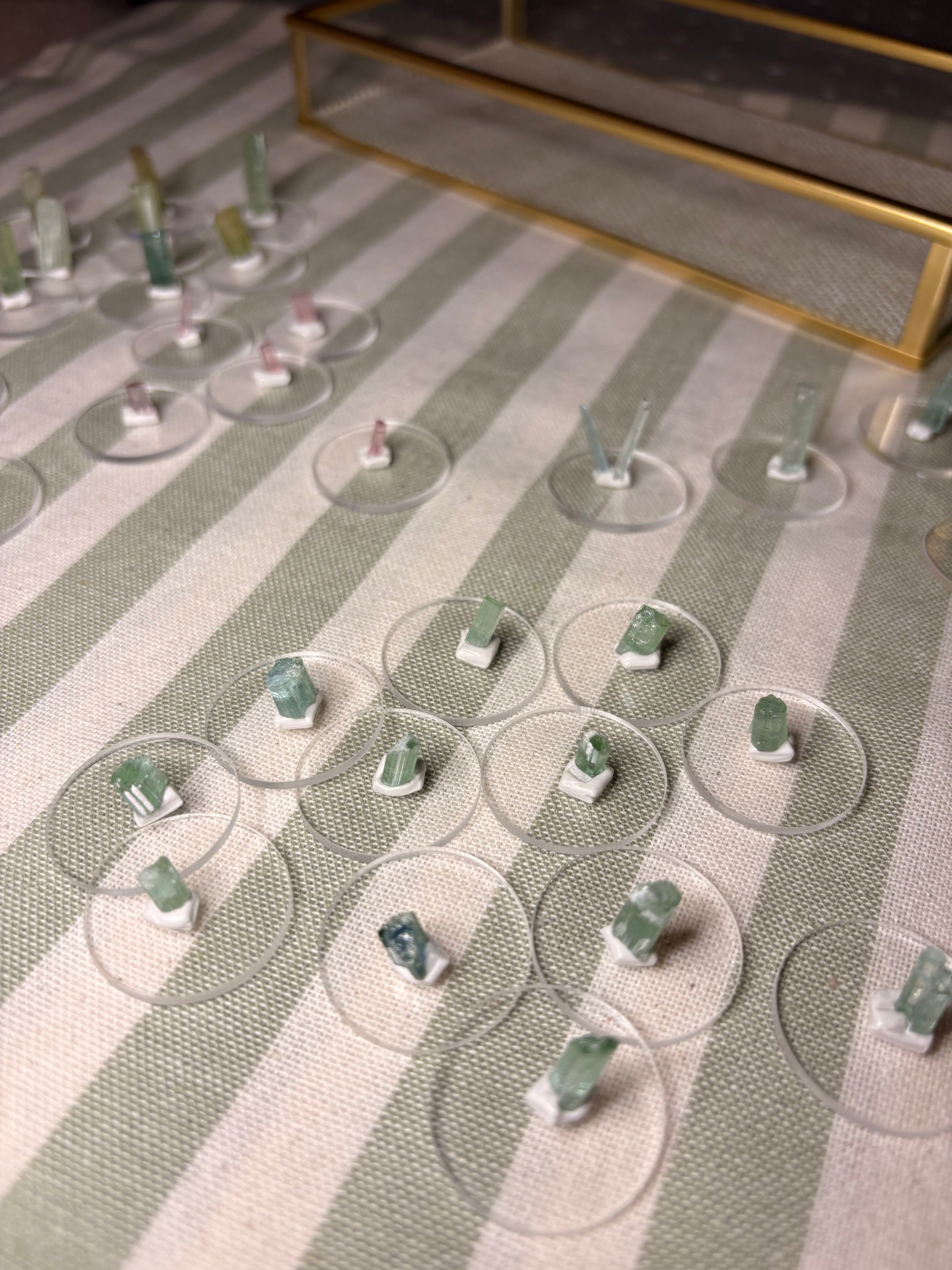 Watermelon tourmaline - green/blue