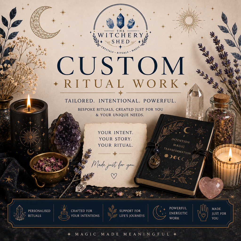 Custom Ritual Work | Personalised Spiritual Ritual | Intention-Based Energy Support |